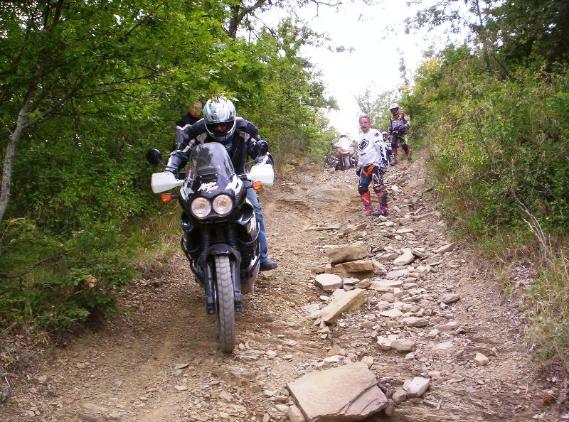 Manico su Africa Twin.JPG